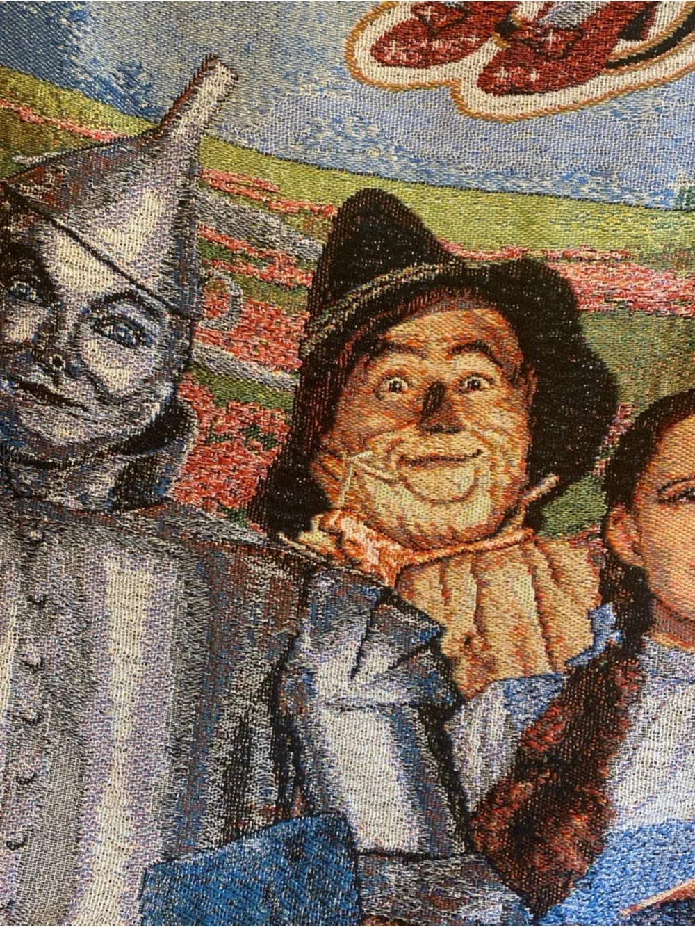 Warner Brothers Wizard‎ Of Oz Tapestry Throw 48x60 Judy Garland As Dorothy